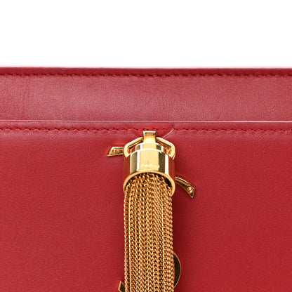 Saint Laurent Smooth Calfskin Classic Monogram Kate Tassel Chain Wallet New Lipstick 13 of 20