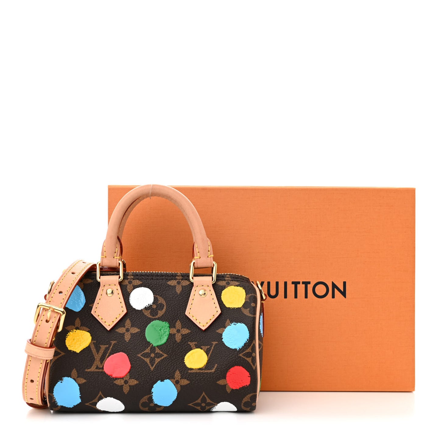 LV X YK Monogram Nano Speedy