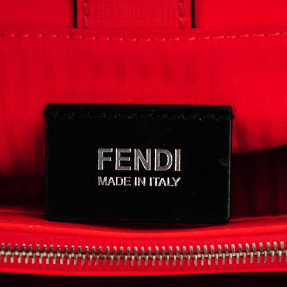 Fendi Vitello Elite Petite 2Jours Tote Papavero 5 of 9