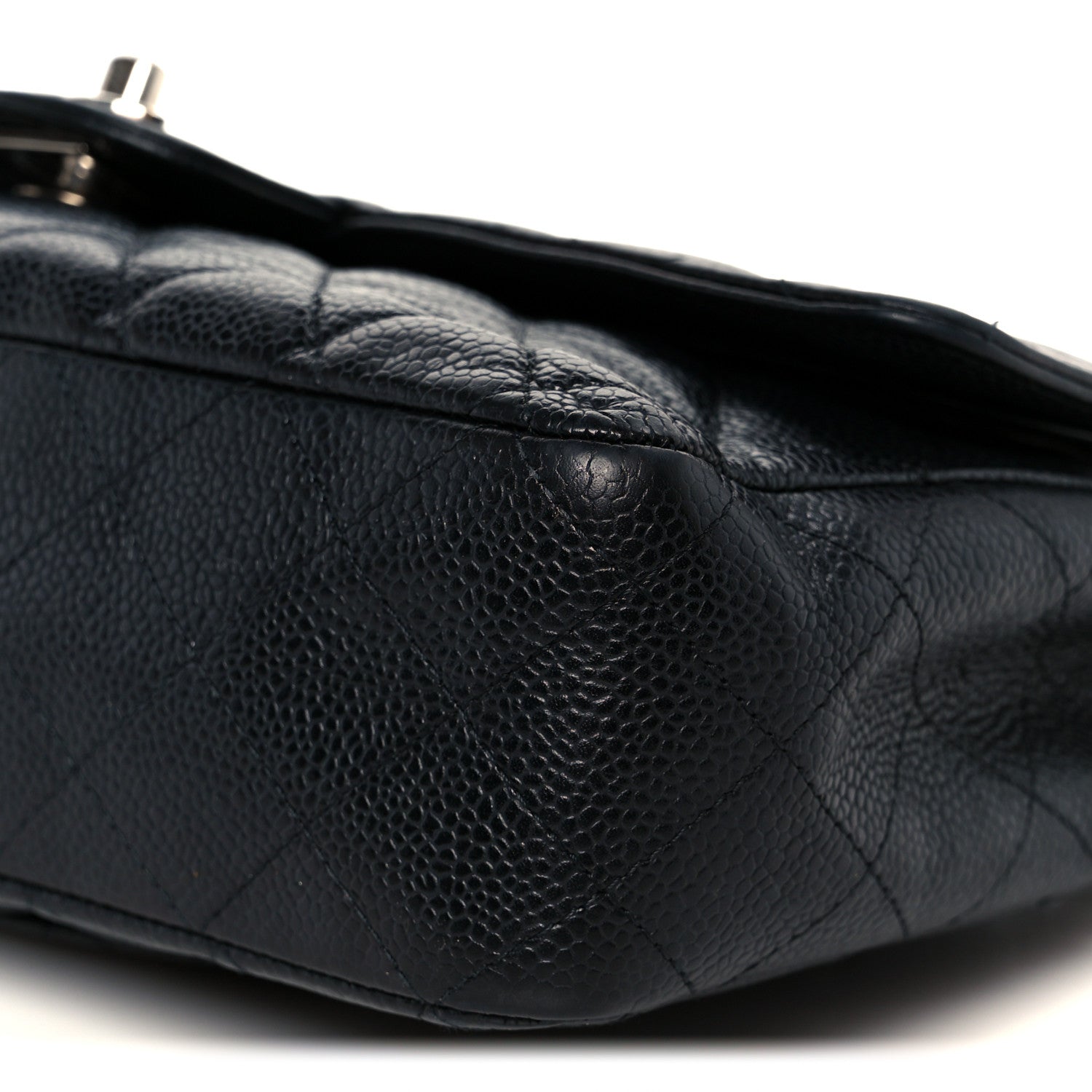 Chanel Caviar Quilted Medium Double Flap Black 11 of 13