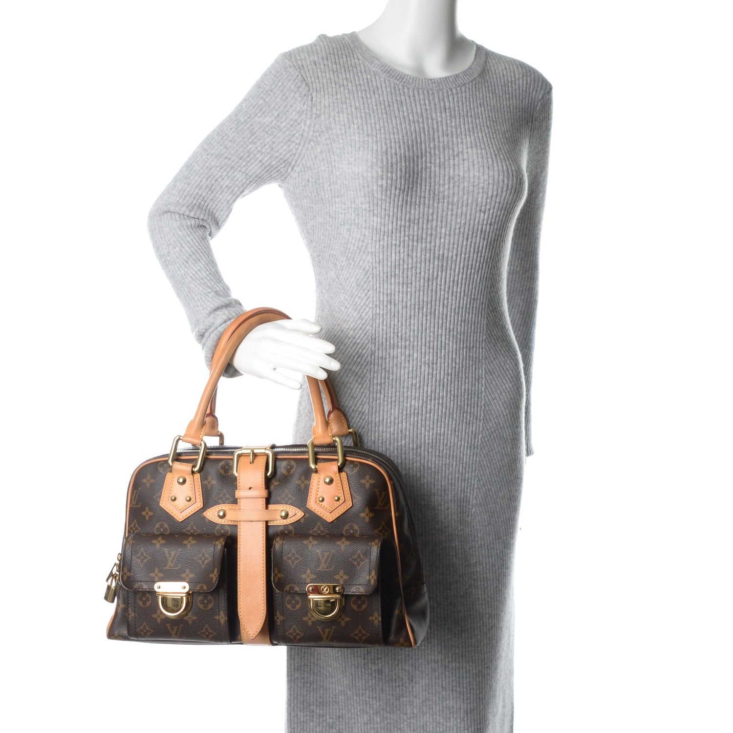 Louis Vuitton Monogram Manhattan GM 2 of 7
