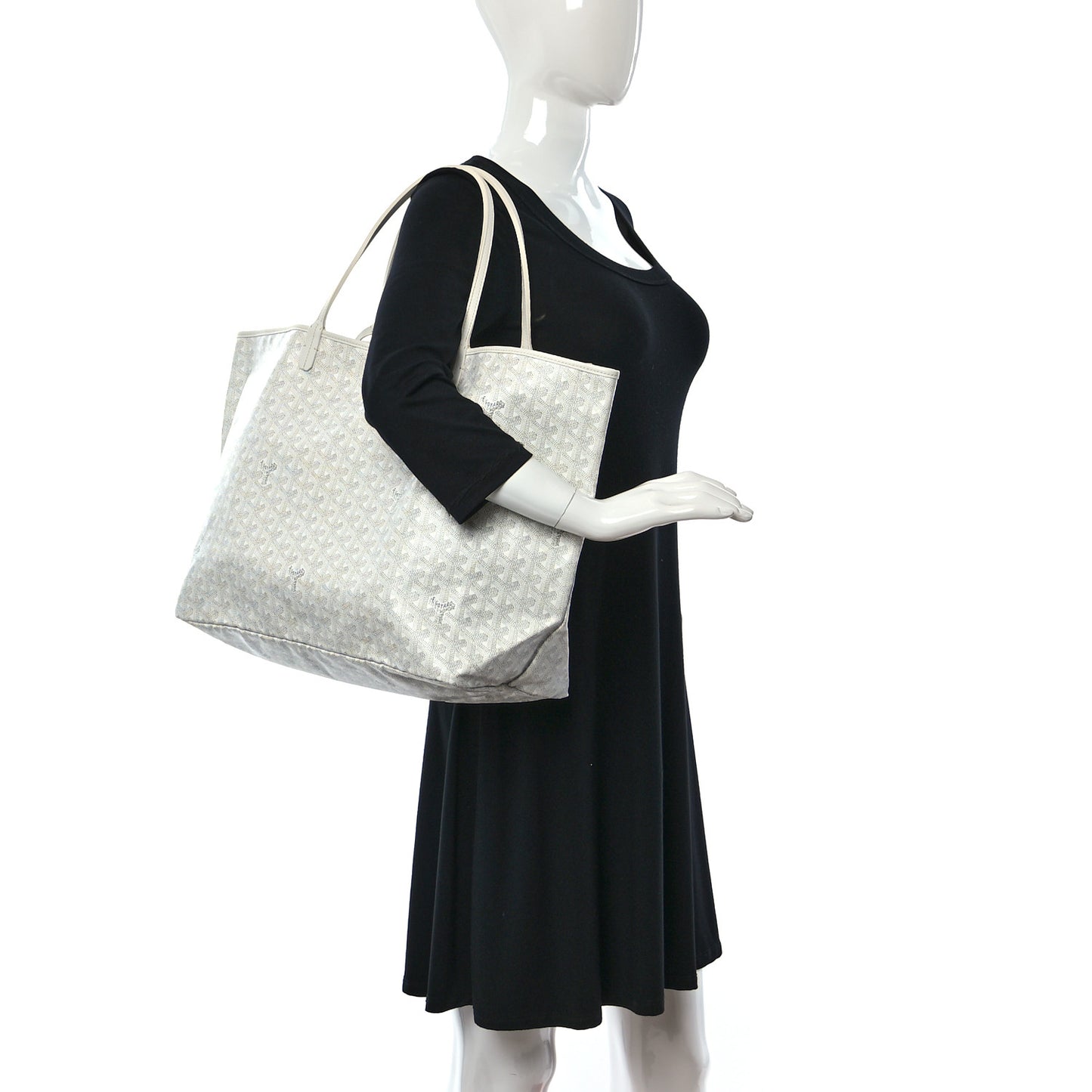 Goyardine Saint Louis GM White