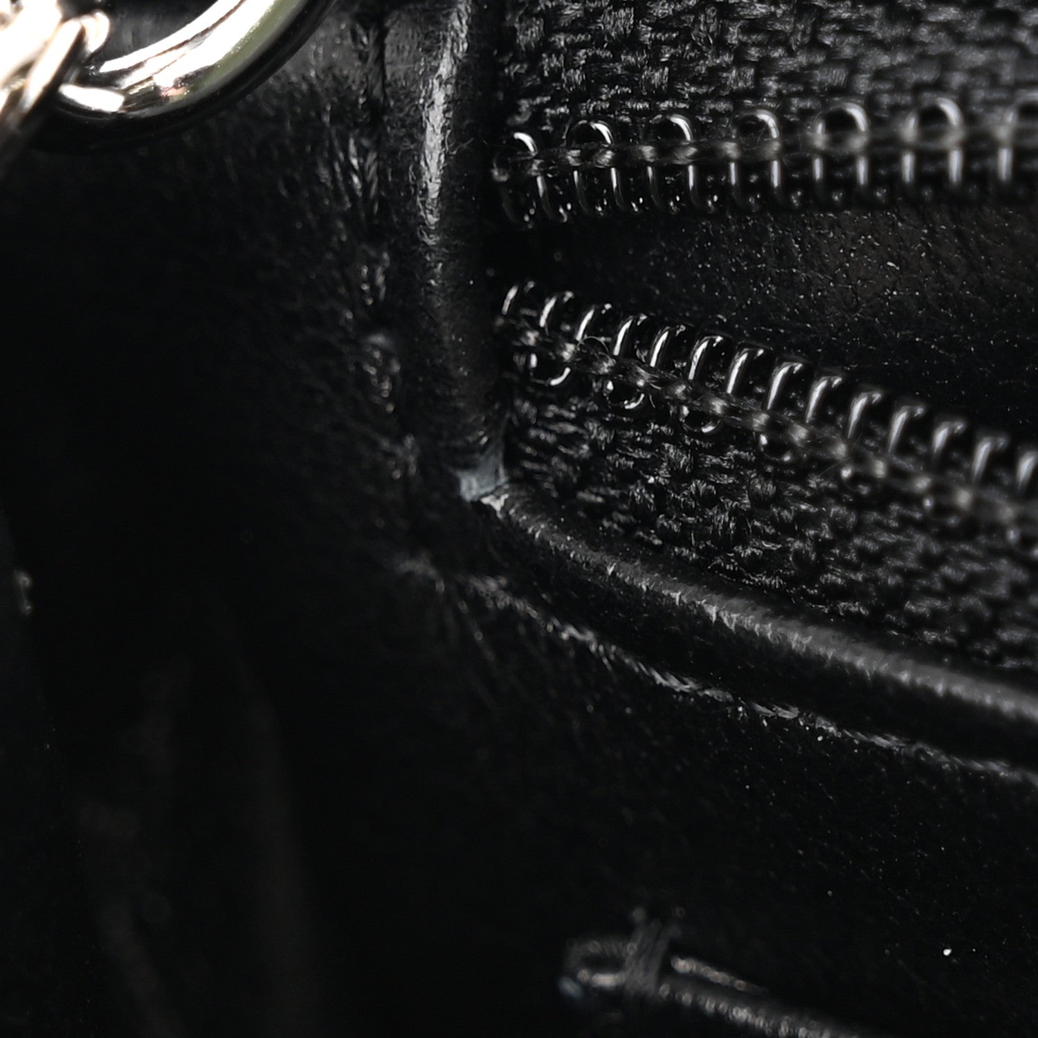 Chanel Lambskin Quilted Mini Rectangular Flap Black 11 of 12