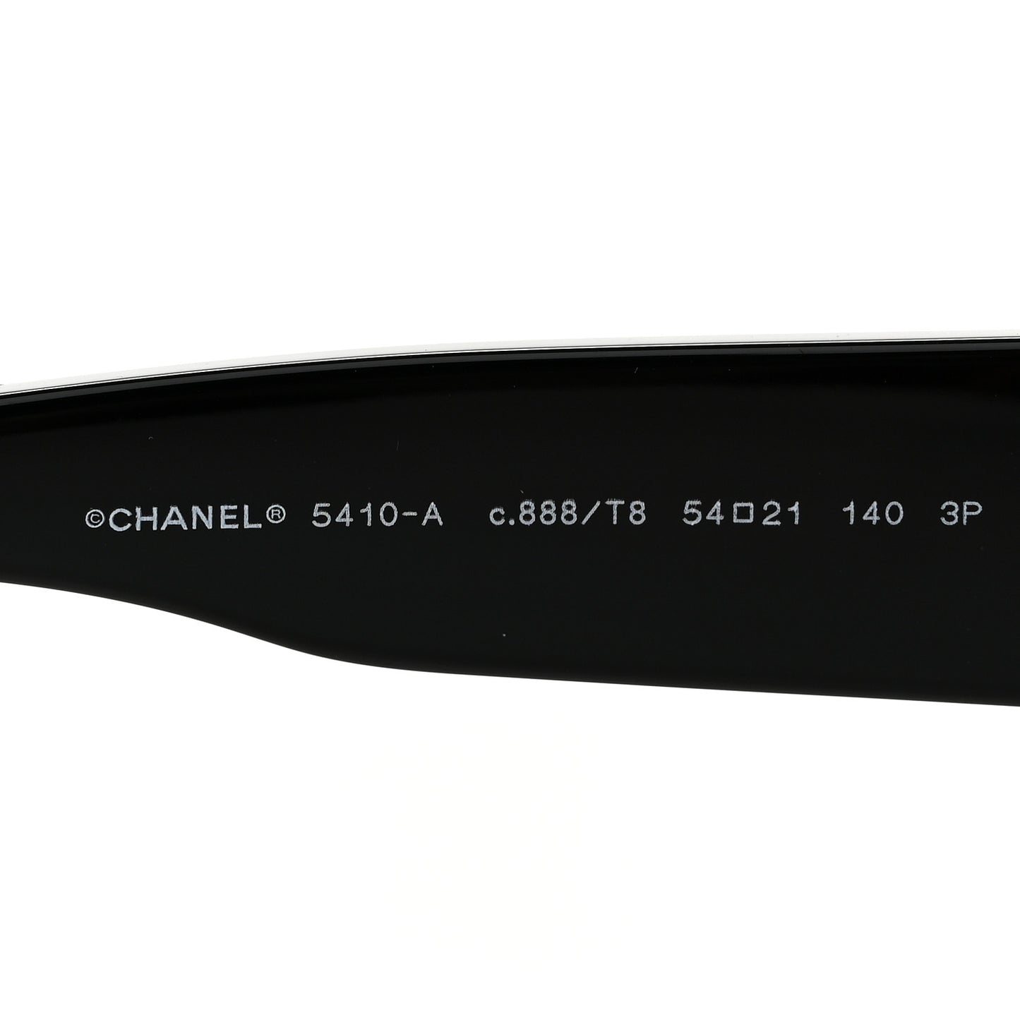 Acetate Polarized Round Sunglasses 5410-A Black
