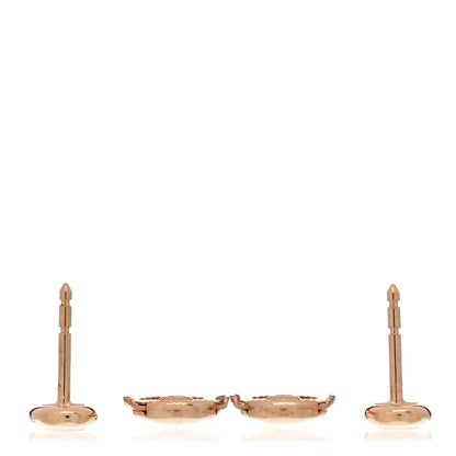 Hermes 18K Rose Gold TPM Farandole Stud Earrings 4 of 5