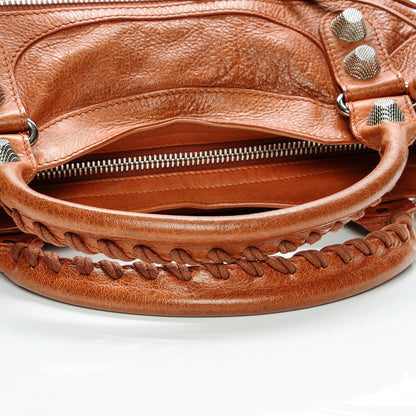 Balenciaga Agneau Giant 21 Silver Hardware City Orange Brulee 10 of 11
