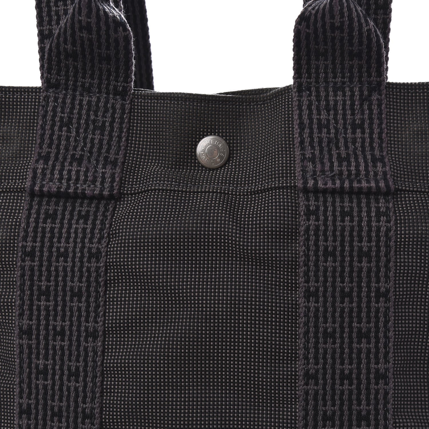Hermes Canvas Herline Backpack Grey 16 of 18