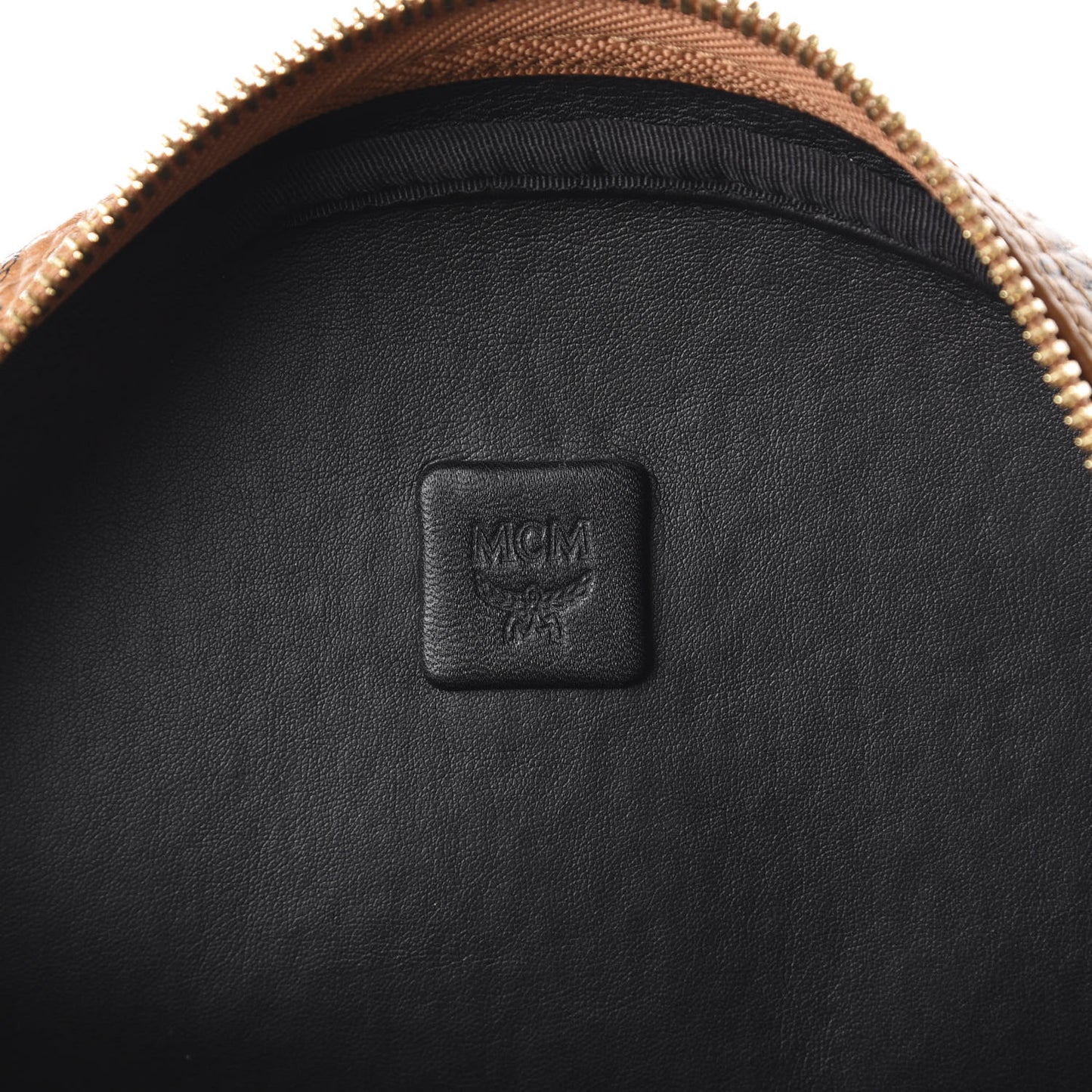 Visetos Medium Side Studs Stark Backpack Cognac