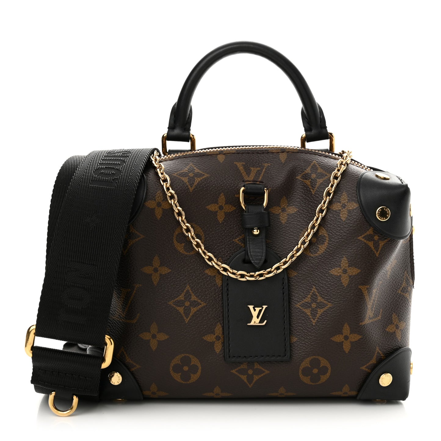 Monogram Petite Malle Souple Black