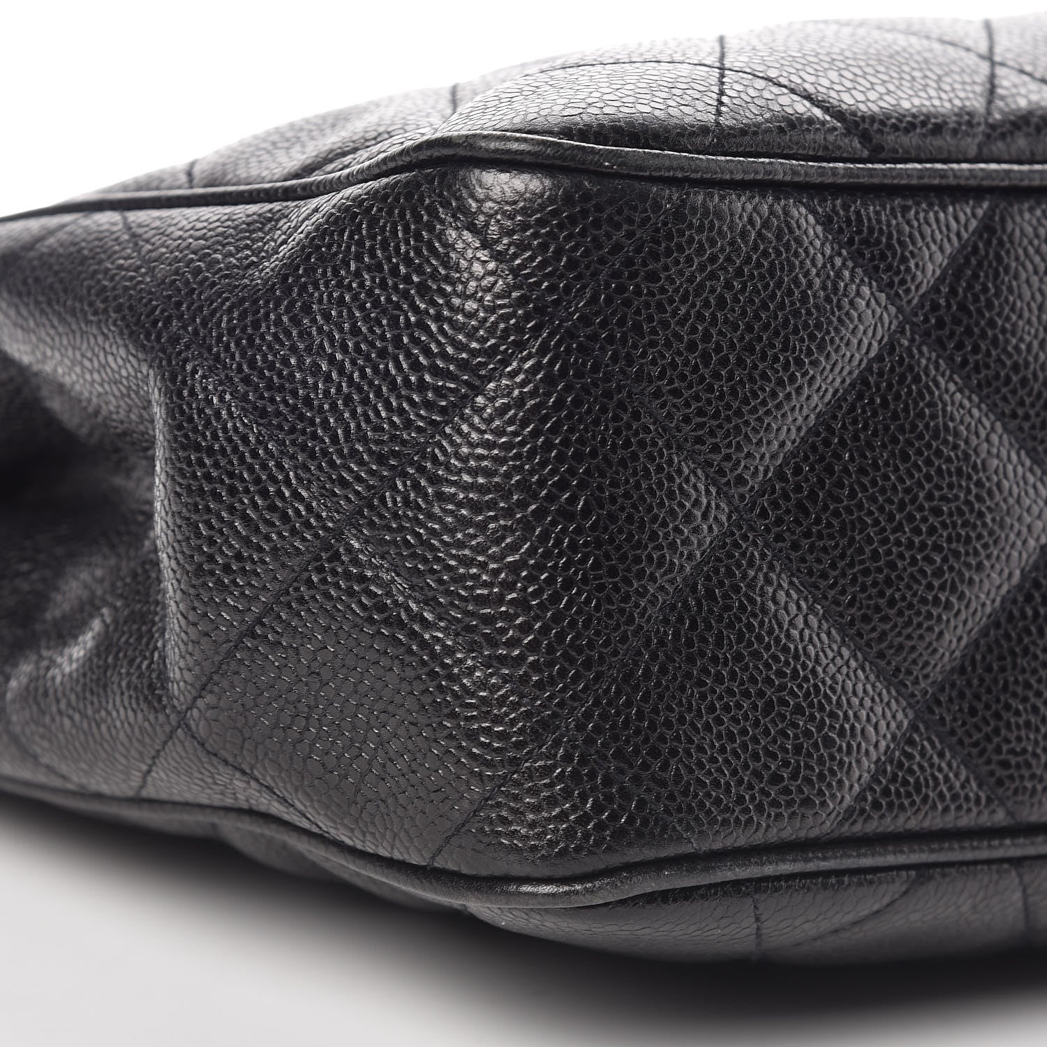 Chanel Caviar Quilted Shoulder Bag Black 11 of 13