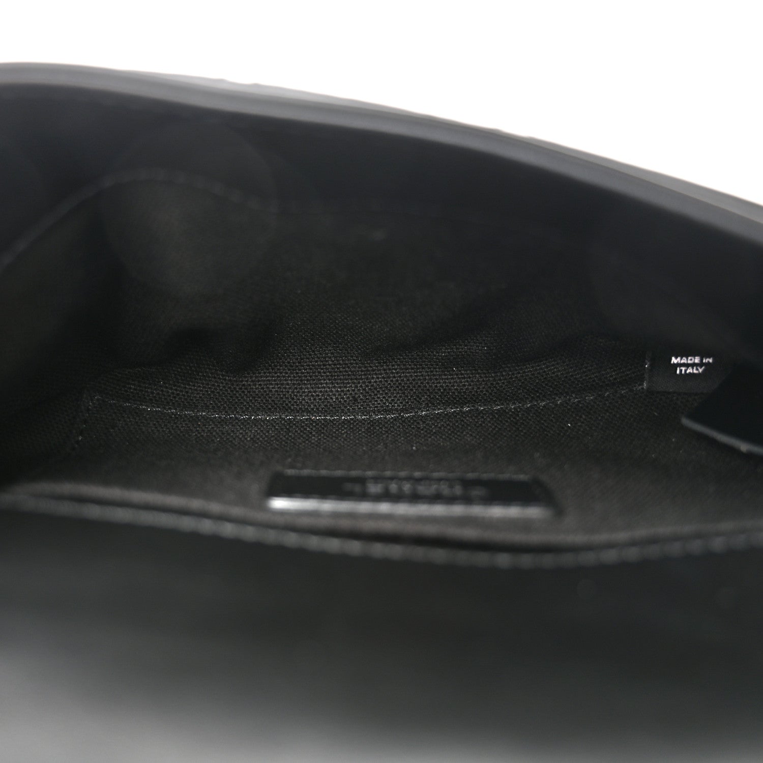 Chanel Calfskin Quilted CC Uniform Flap Belt Bag Black 5 of 12