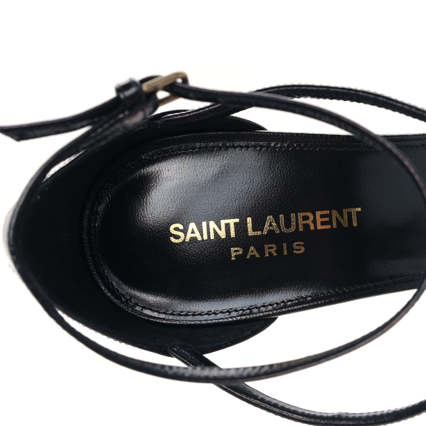 Calfskin Cassandra 100 Sandals 41 Black