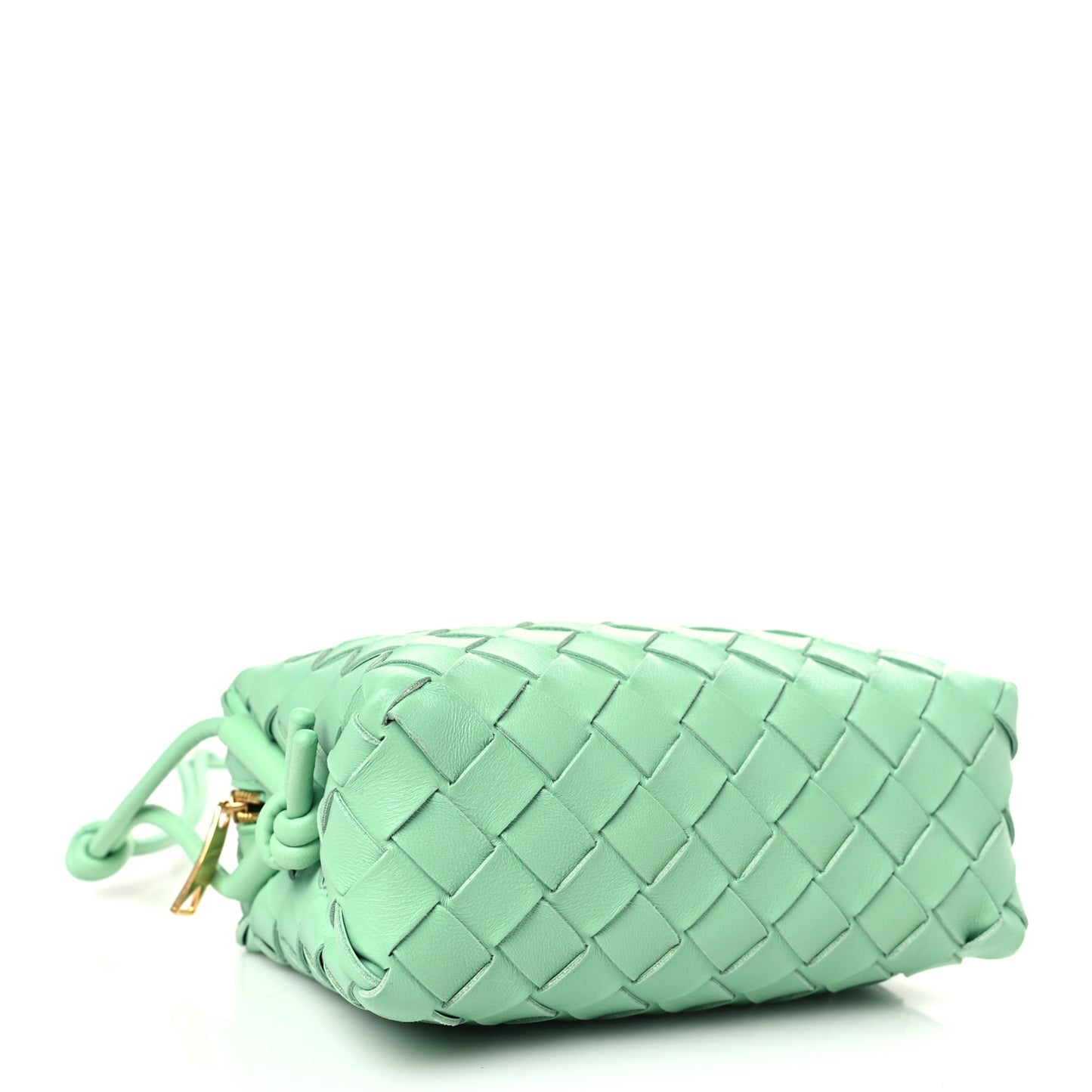 Nappa Intrecciato Mini Loop Camera Bag Siren