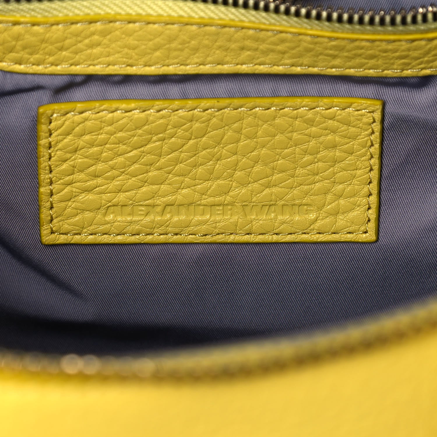 Alexander Wang Pebbled Lambskin Rockie Yellow Gold Hardware 6 of 11