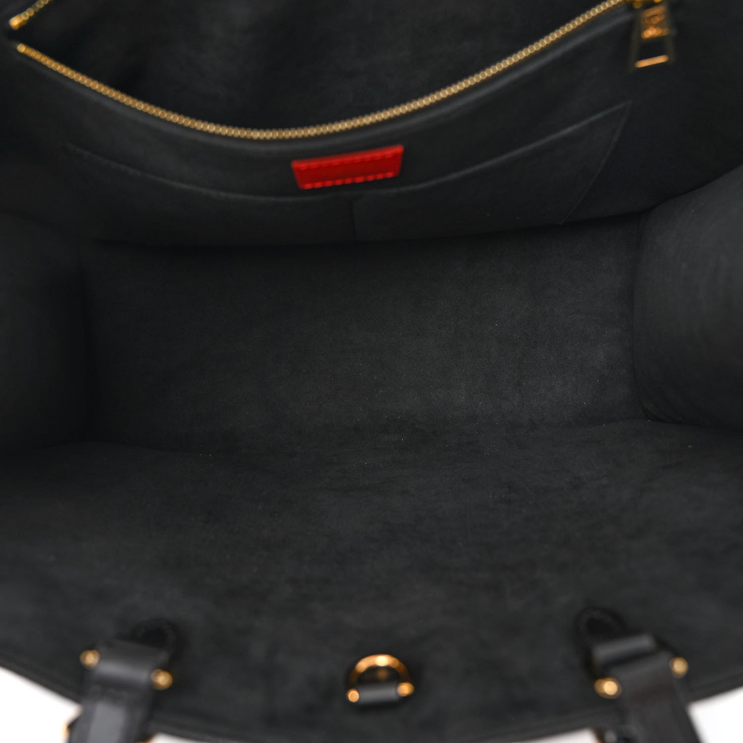 Louis Vuitton Empreinte Monogram Giant Crafty Onthego GM Black Creme 5 of 9