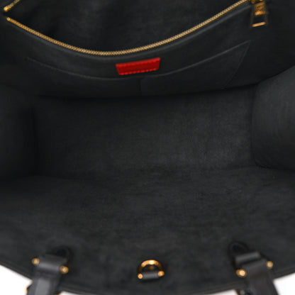 Louis Vuitton Empreinte Monogram Giant Crafty Onthego GM Black Creme 5 of 9