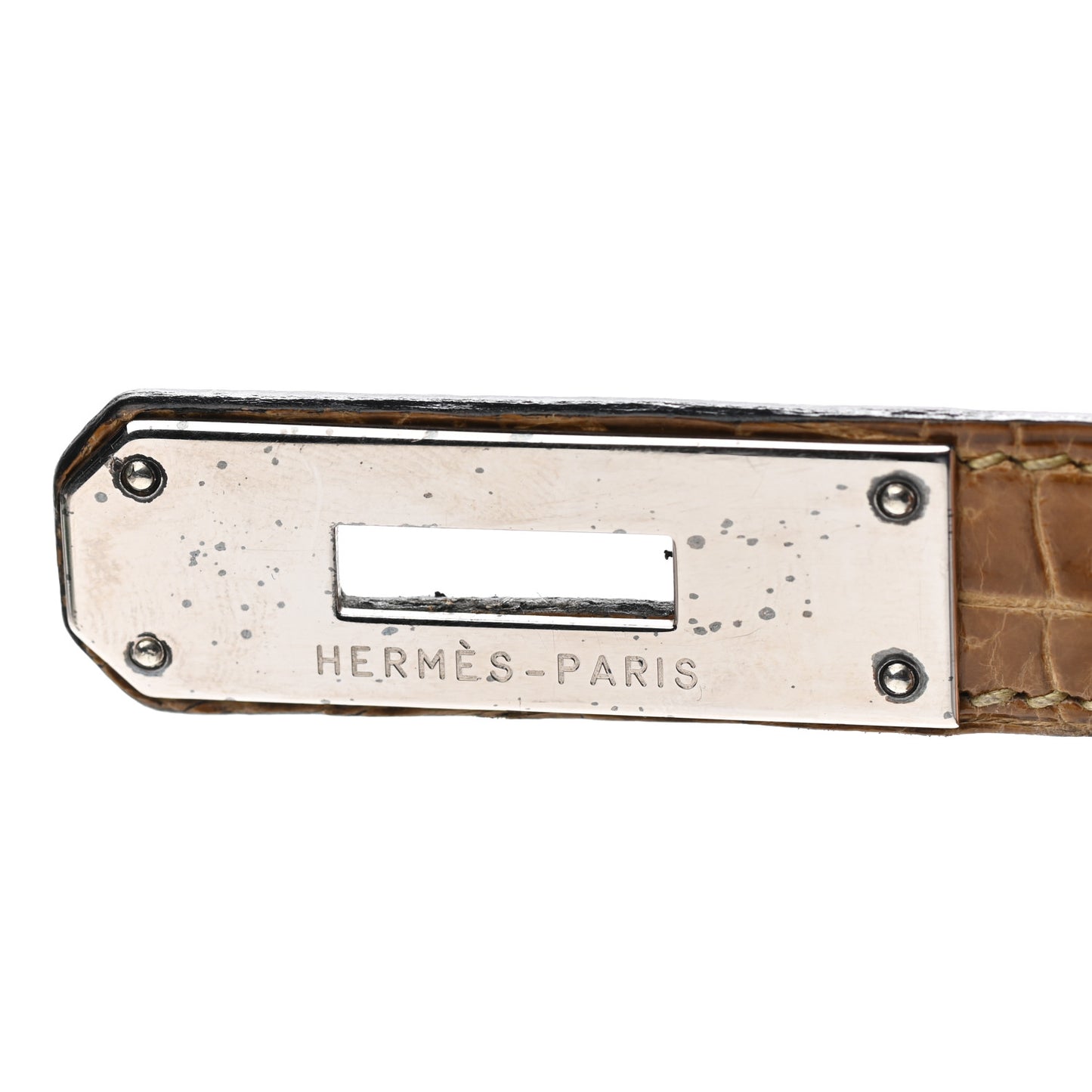 Shiny Porosus Crocodile Birkin 30 Ficelle Chartreuse