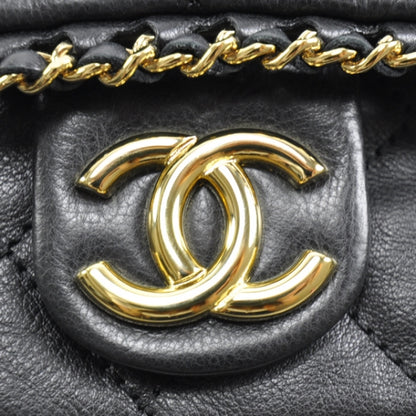 Chanel Leather Mini Chain Me Flap Black 8 of 11