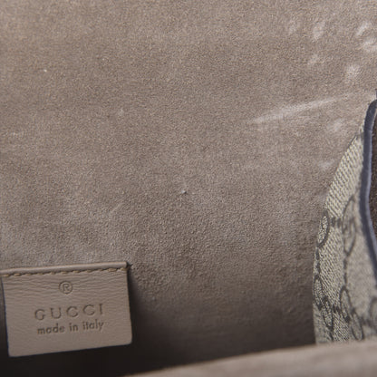 Gucci GG Supreme Monogram Mini Dionysus Shoulder Bag Taupe 10 of 12
