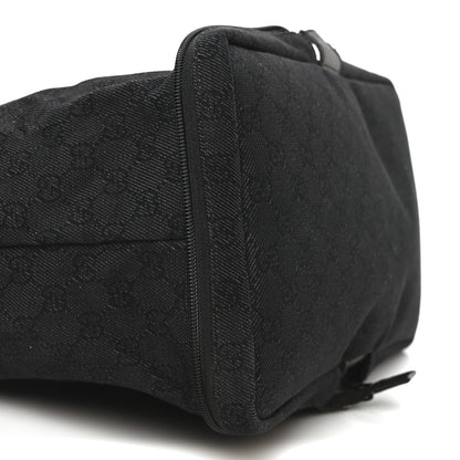Gucci Denim Monogram Large Collapsible Travel Tote Black 9 of 10
