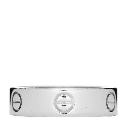 Cartier Platinum 5.5mm LOVE Ring 57 8 1 of 4