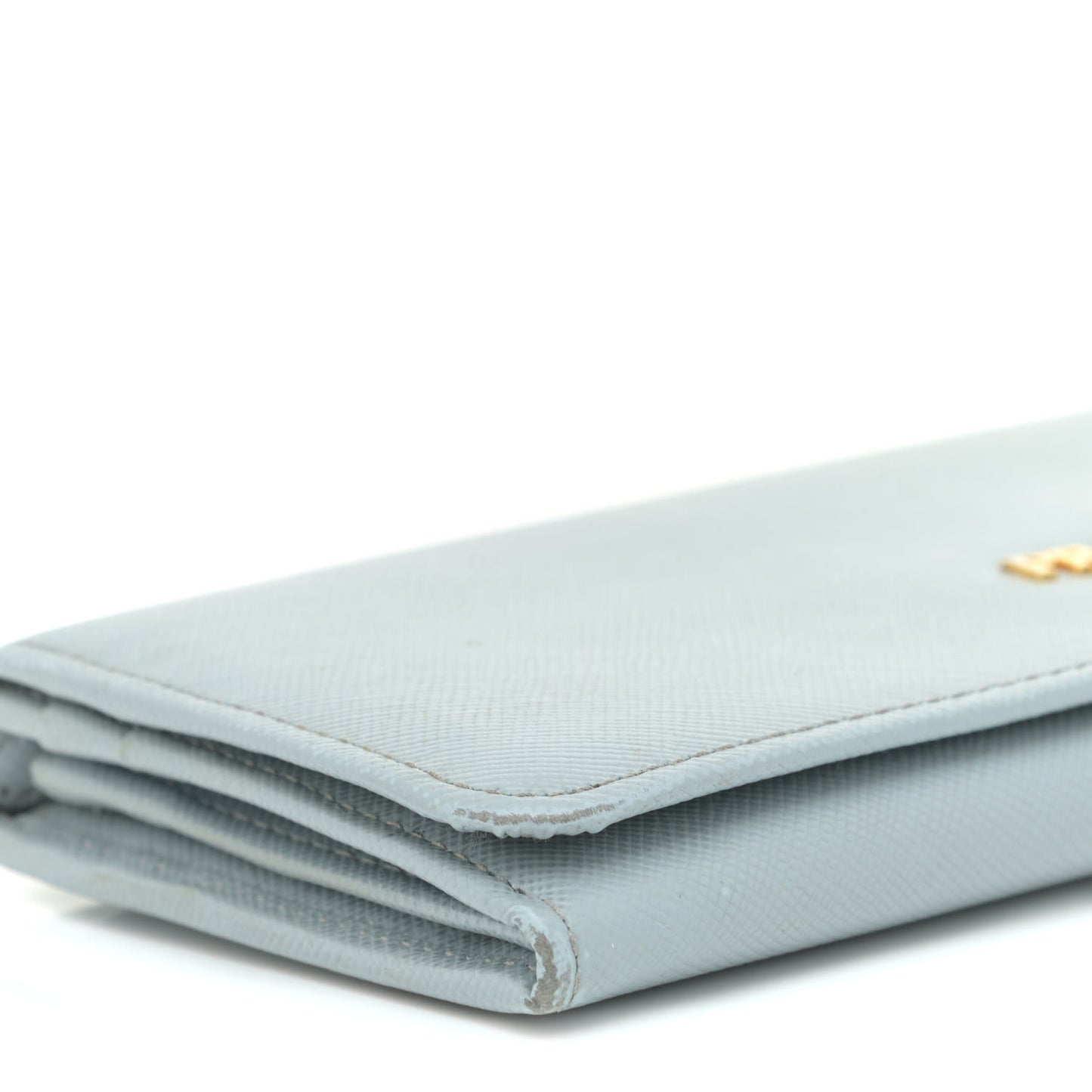 Saffiano Metal Continental Flap Wallet Lago
