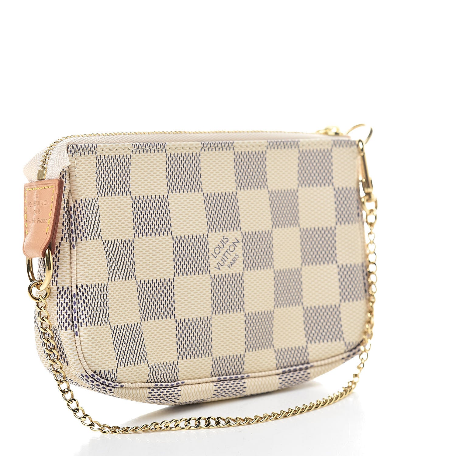 Louis Vuitton Damier Azur Mini Pochette Accessories 3 of 7