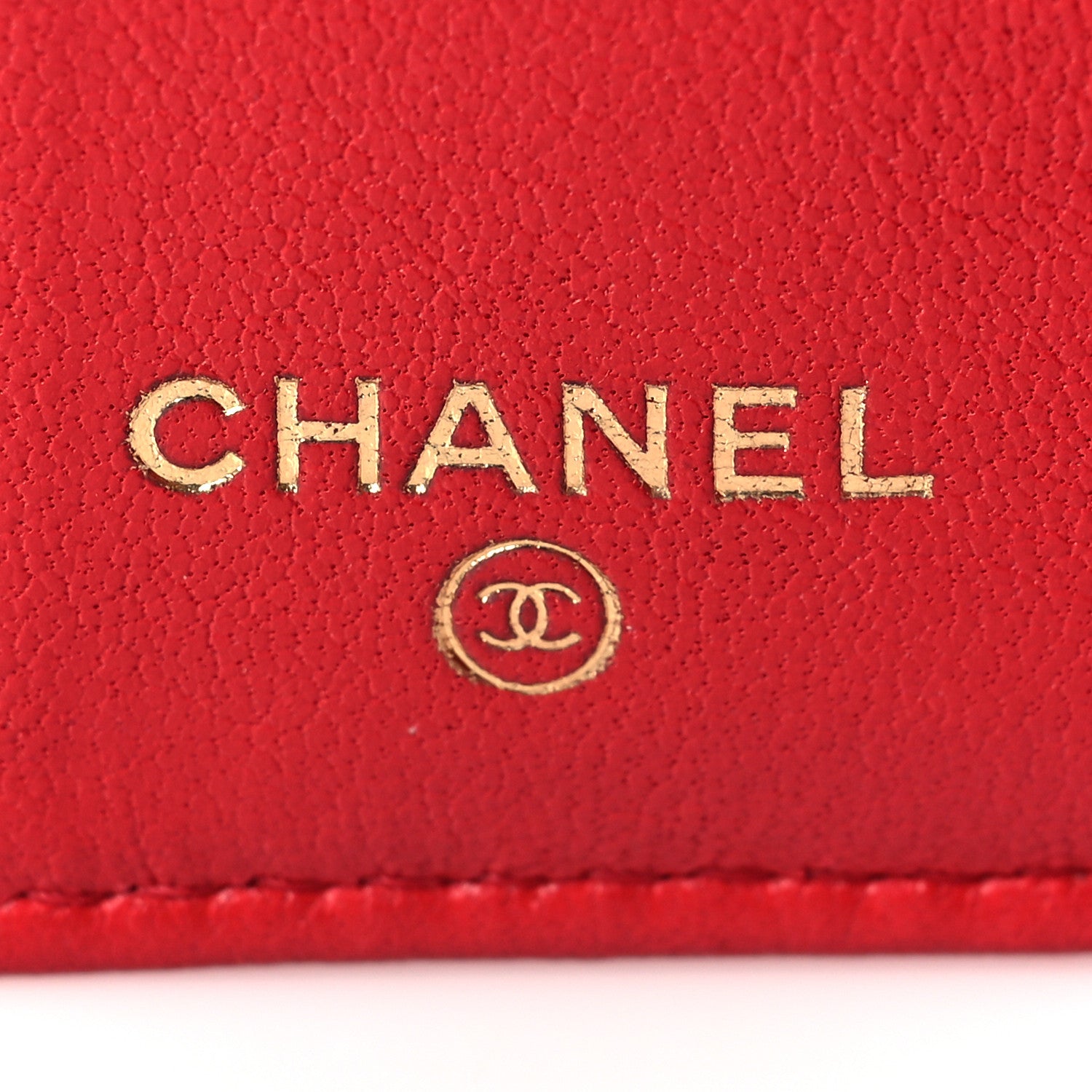 Chanel Lambskin Quilted Small Chanel 19 Flap Wallet Red 6 of 9
