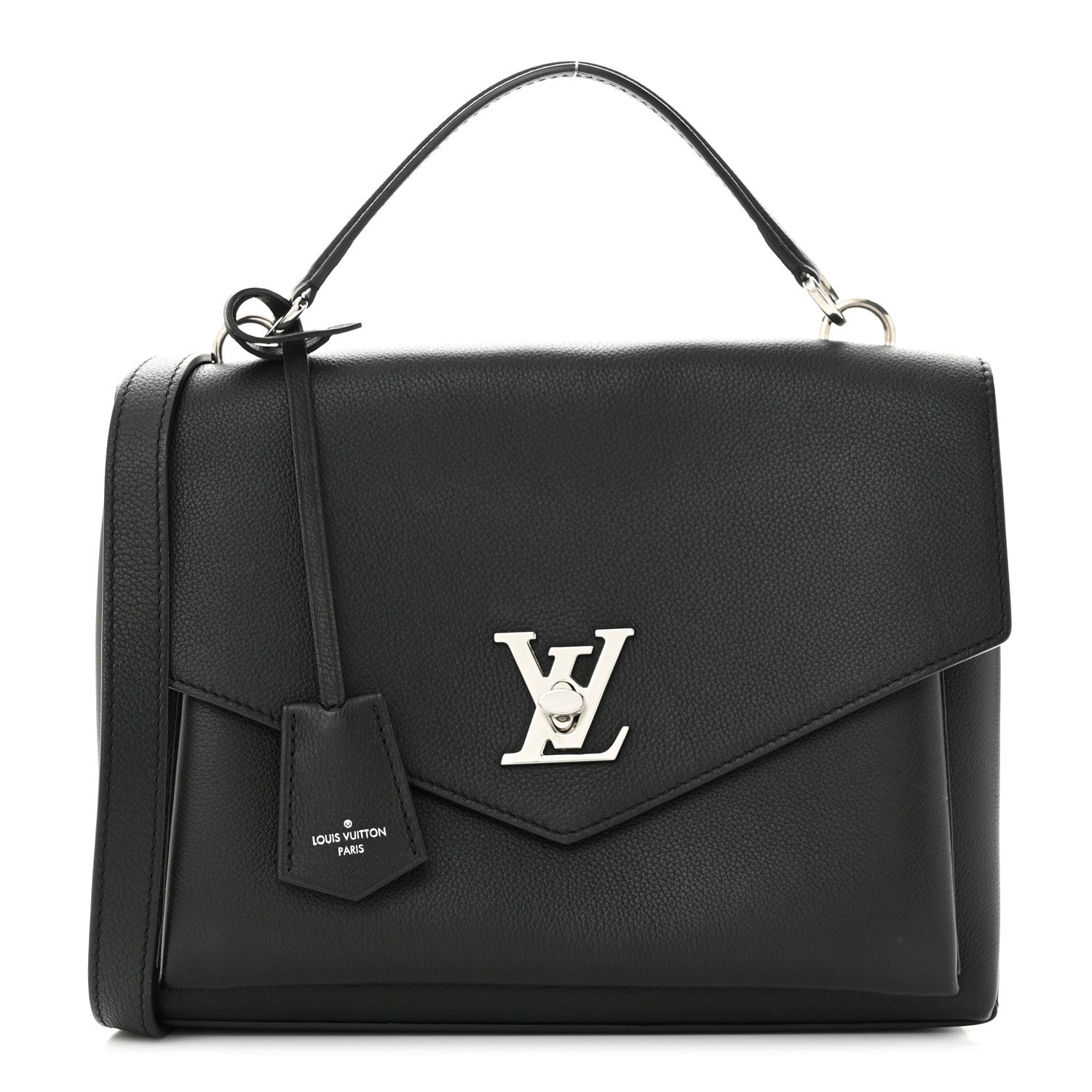 Louis Vuitton Soft Calfskin My Lockme Top Handle Black 1 of 11