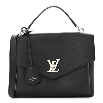Louis Vuitton Soft Calfskin My Lockme Top Handle Black 1 of 11
