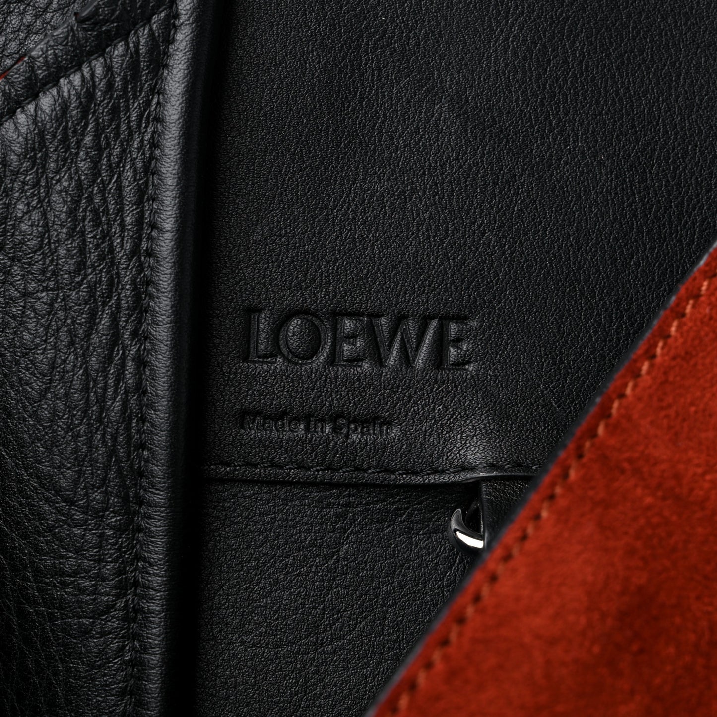 Calfskin Suede Hammock Shoulder Bag Red