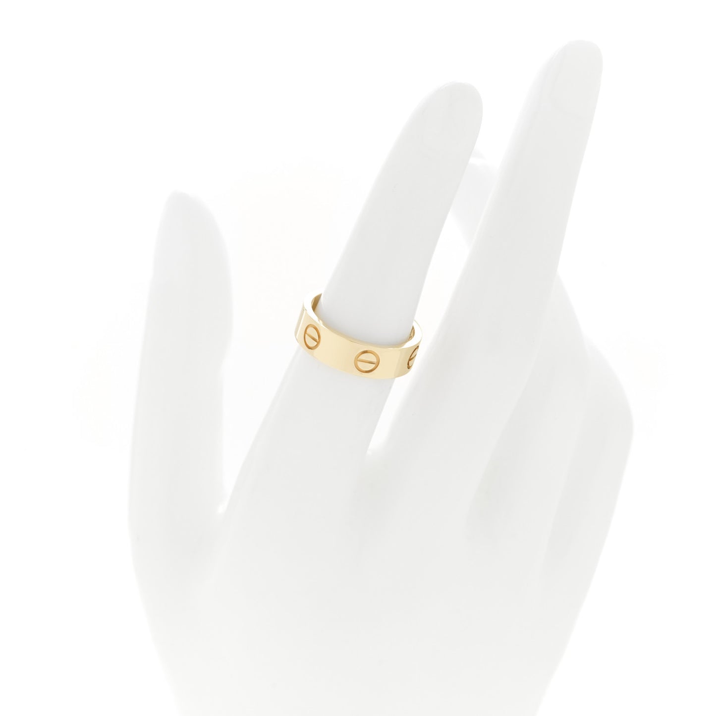 18K Yellow Gold 5.5mm LOVE Ring 52 6