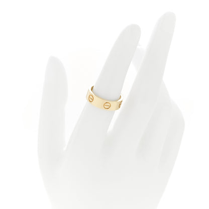 Cartier 18K Yellow Gold 5.5mm LOVE Ring 52 6 2 of 5