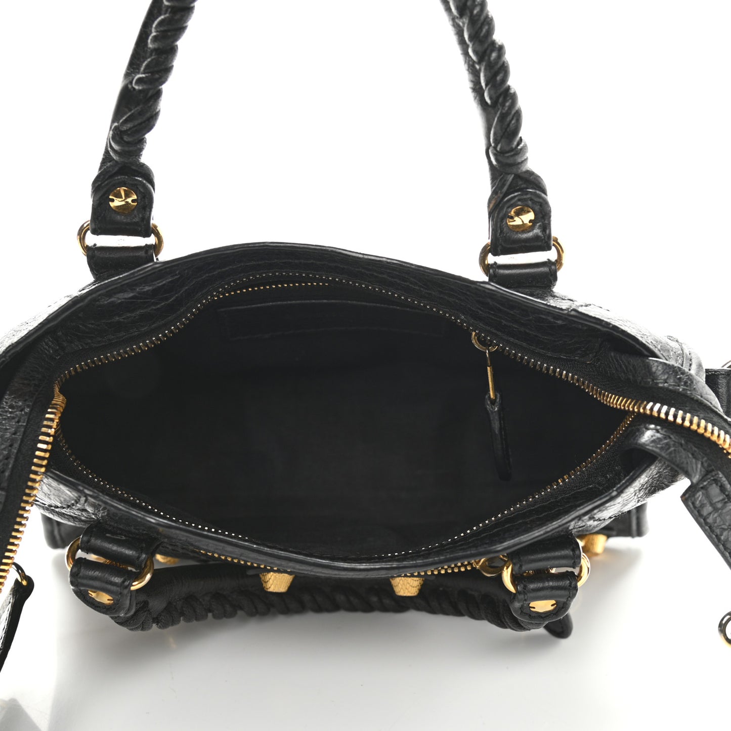 Agneau Giant 12 Gold Hardware Mini City Black