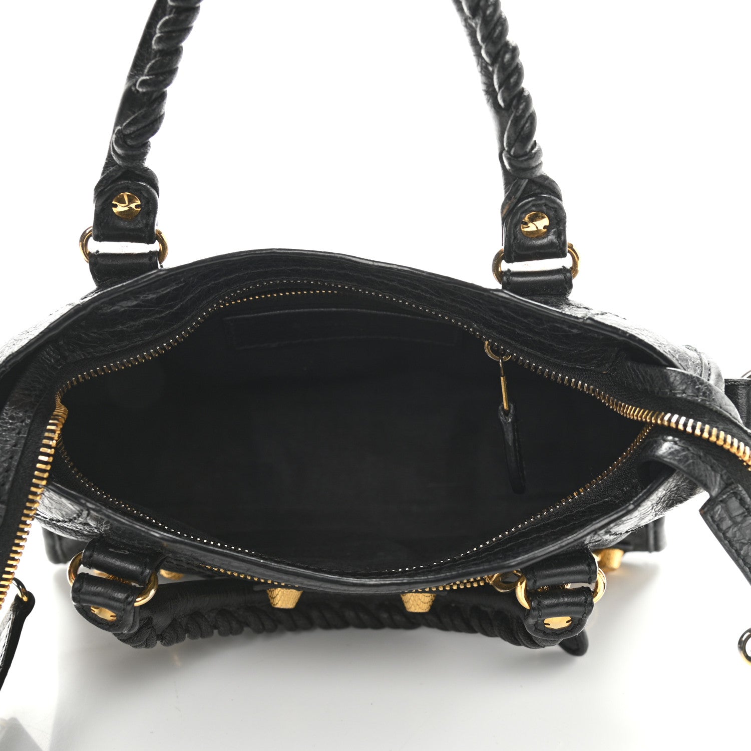 Balenciaga Agneau Giant 12 Gold Hardware Mini City Black 4 of 7