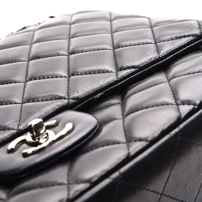 Chanel Lambskin Quilted Maxi Single Flap Black 9 of 16