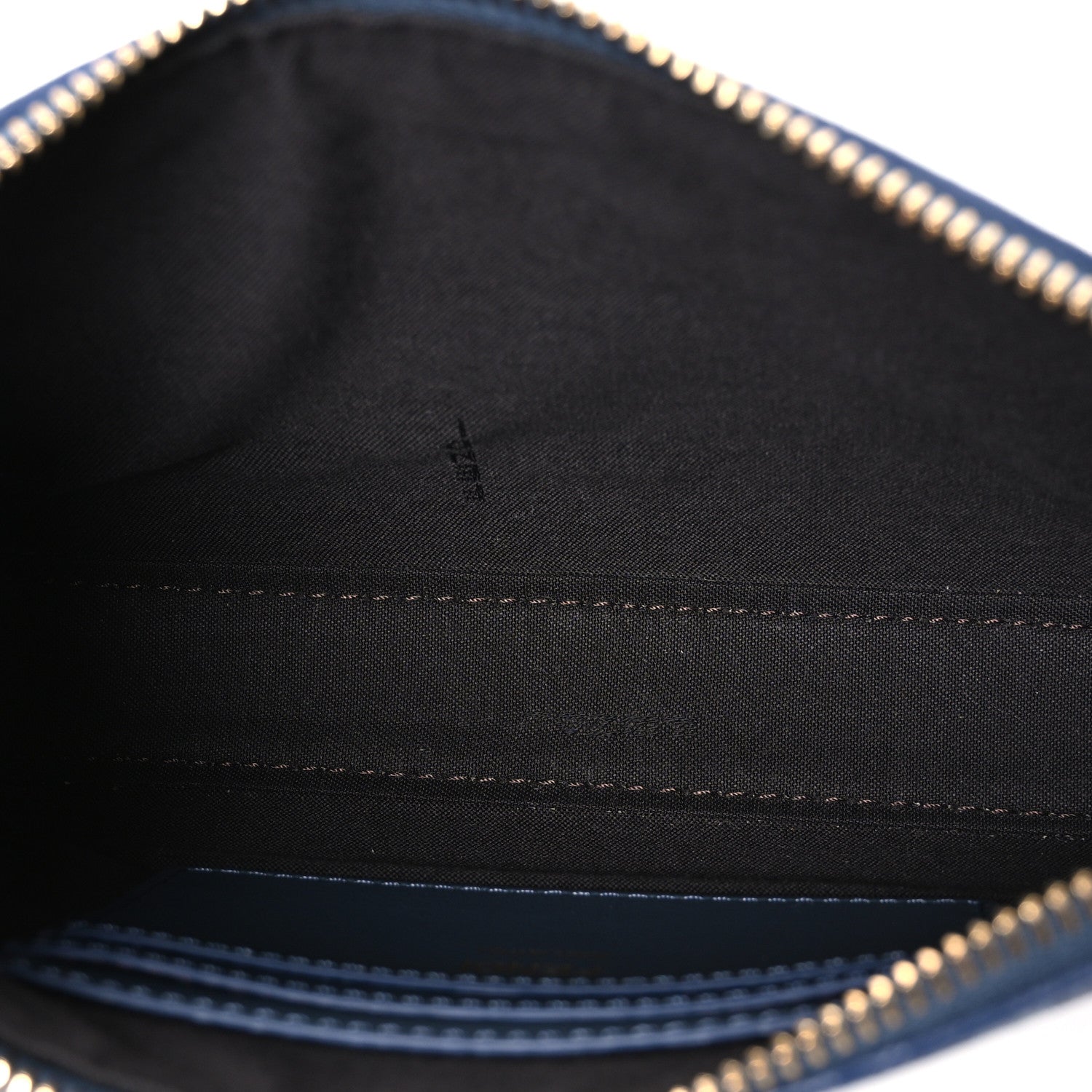 Fendi Fabric Jacquard Vitello Grace FF 1974 Baguette Pouch Myrtle Multicolor Soft Gold 5 of 10