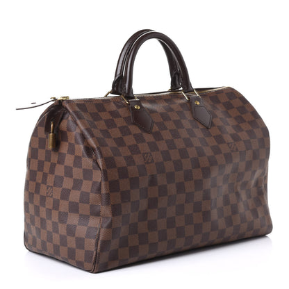 Louis Vuitton Damier Ebene Speedy 35 2 of 4