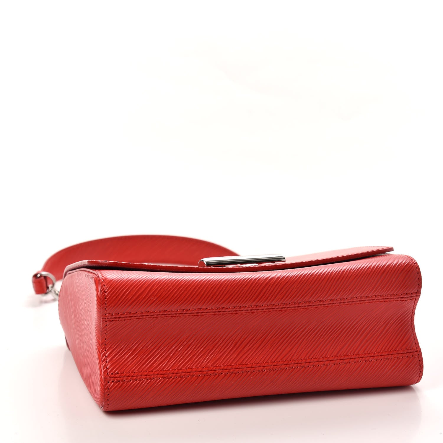 Louis Vuitton Epi Twist Shoulder Bag MM Coquelicot 4 of 10