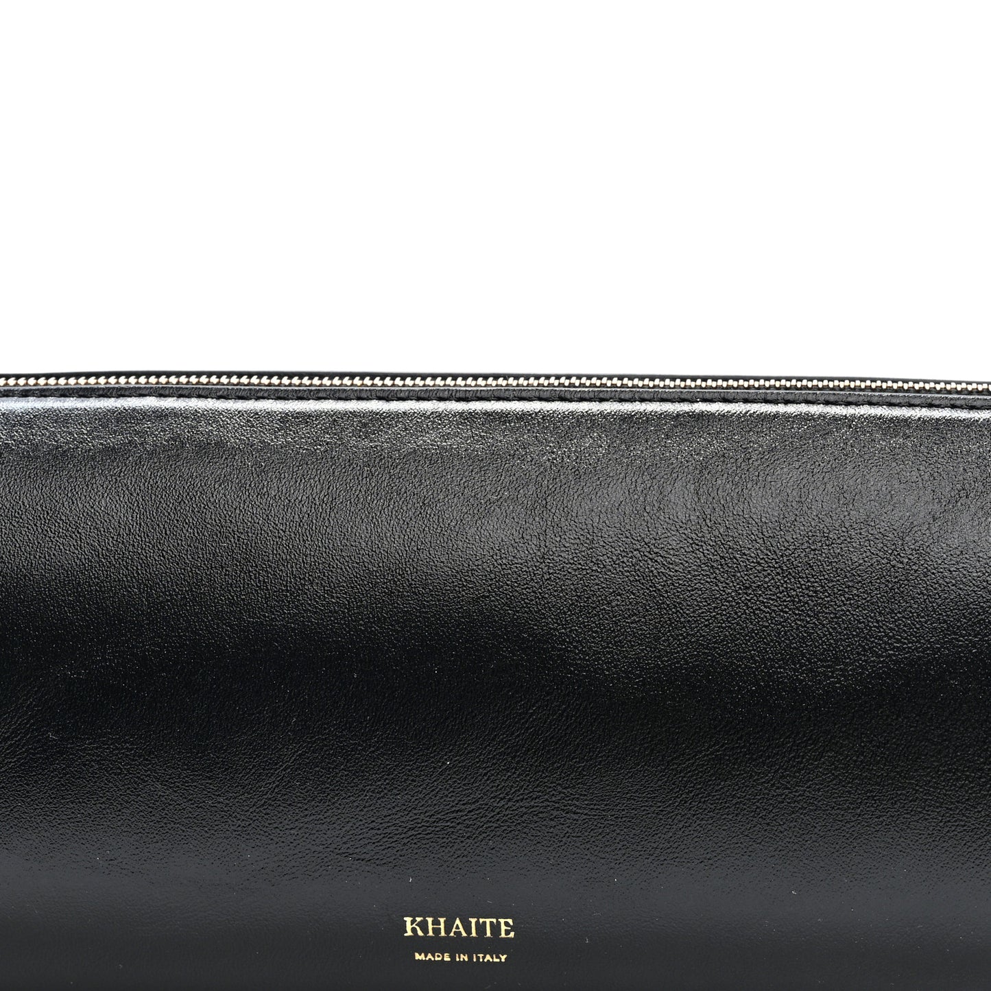 Crackle Patent Kye Shoulder Bag Black