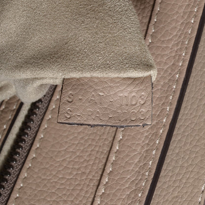 Celine Drummed Calfskin Micro Luggage Dune 9 of 9