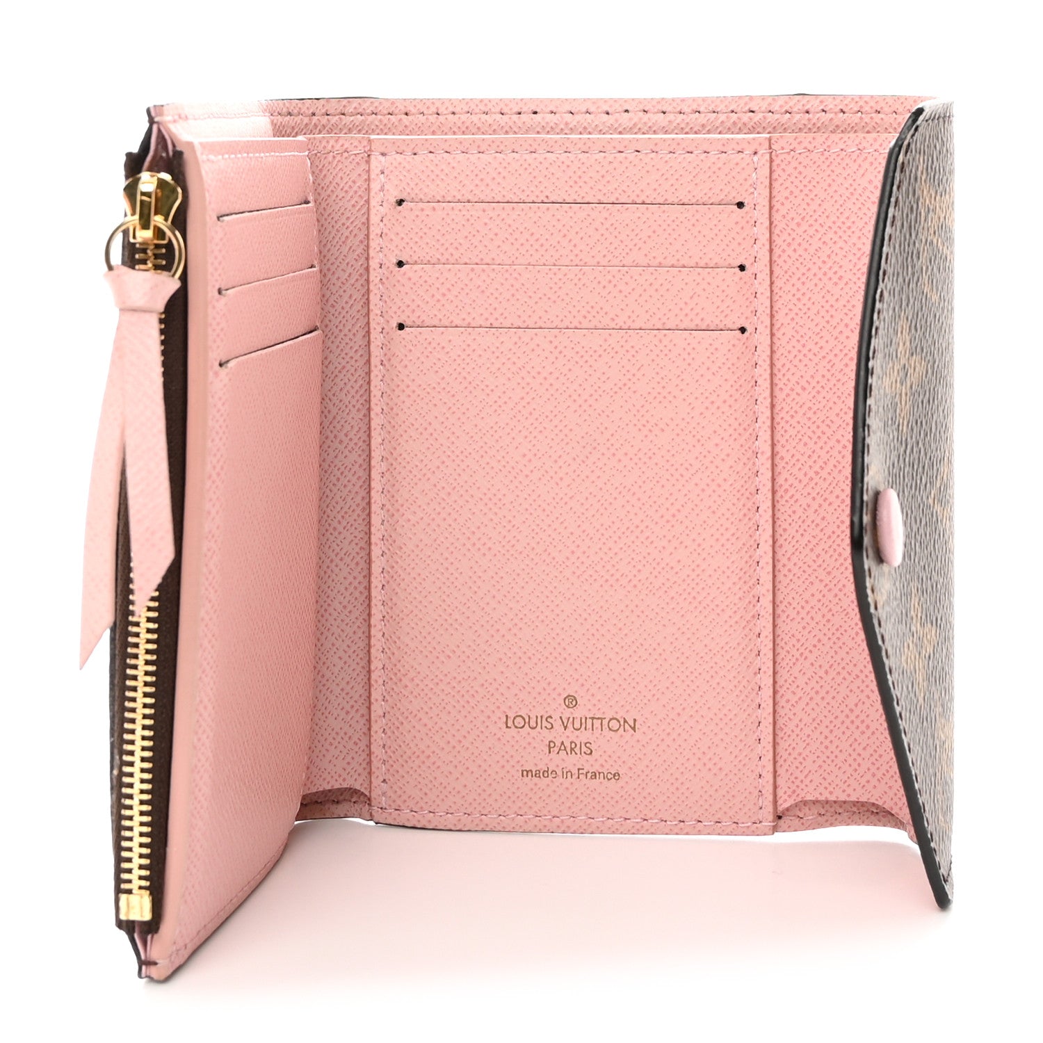 Louis Vuitton Monogram Victorine Wallet Rose Ballerine 5 of 11