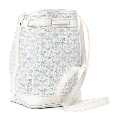 Goyard Goyardine Petit Flot Bucket Bag PM White 3 of 8