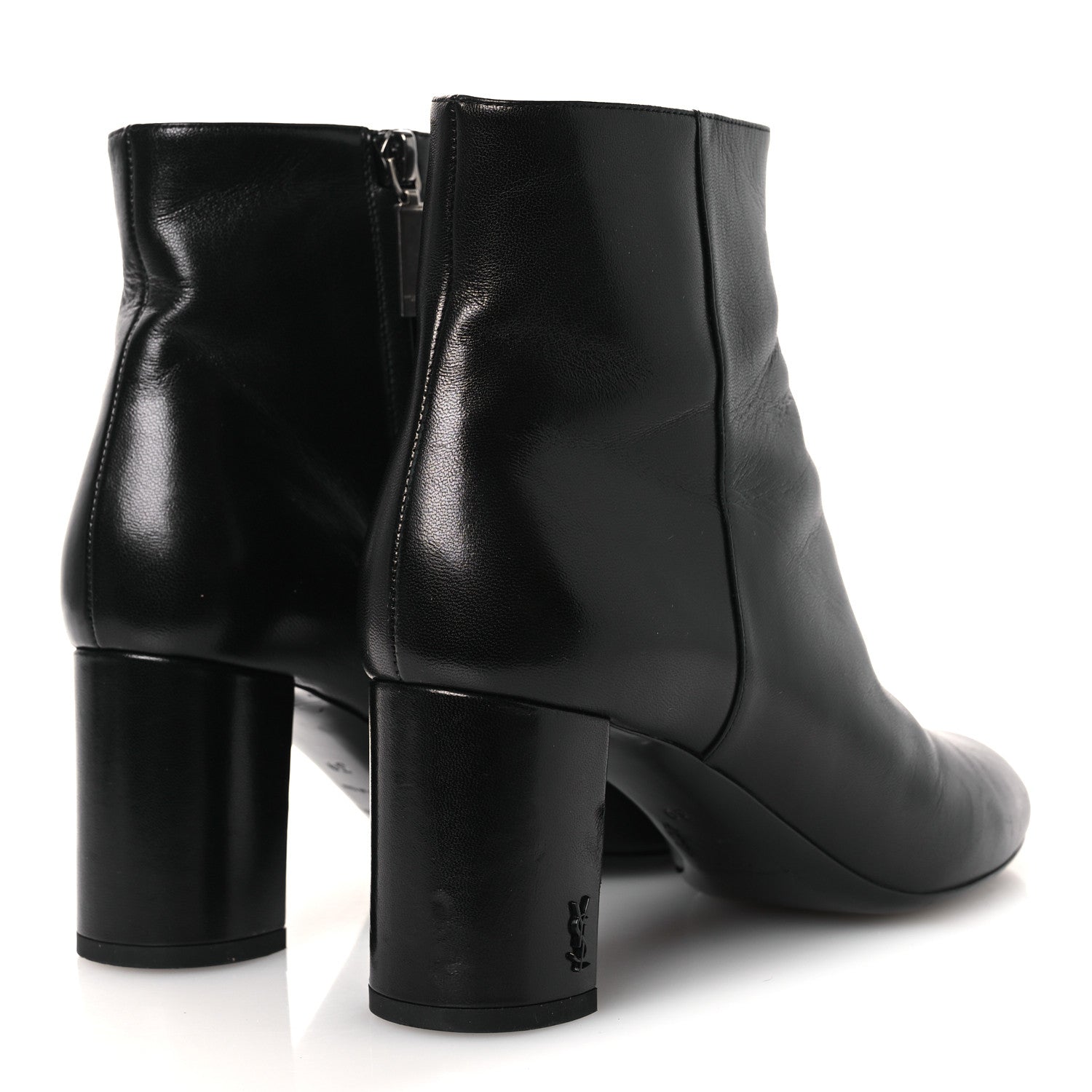 Saint Laurent Nappa Vendome Loulou Ankle Zip Boot 39 Black 5 of 13