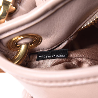 Miu Miu Nappa Matelasse Crystal Coffer Top Handle Cammeo 8 of 9