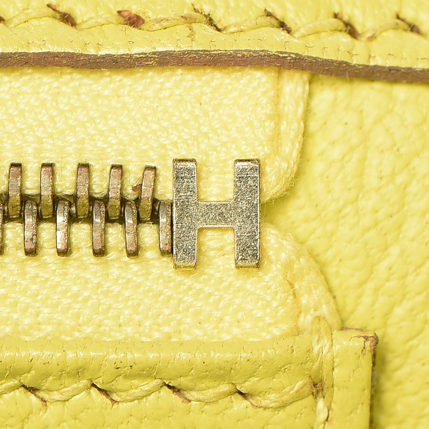 Hermes Epsom Birkin 35 Lime 10 of 35
