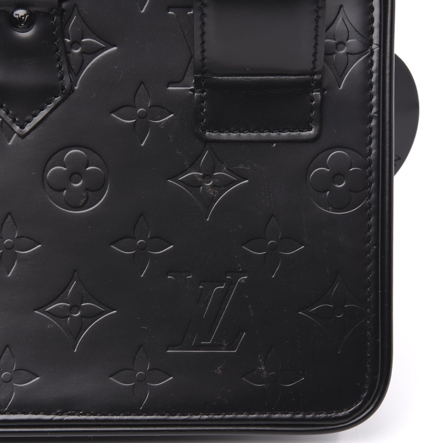 Louis Vuitton Monogram Op Art Longuy Black 9 of 10