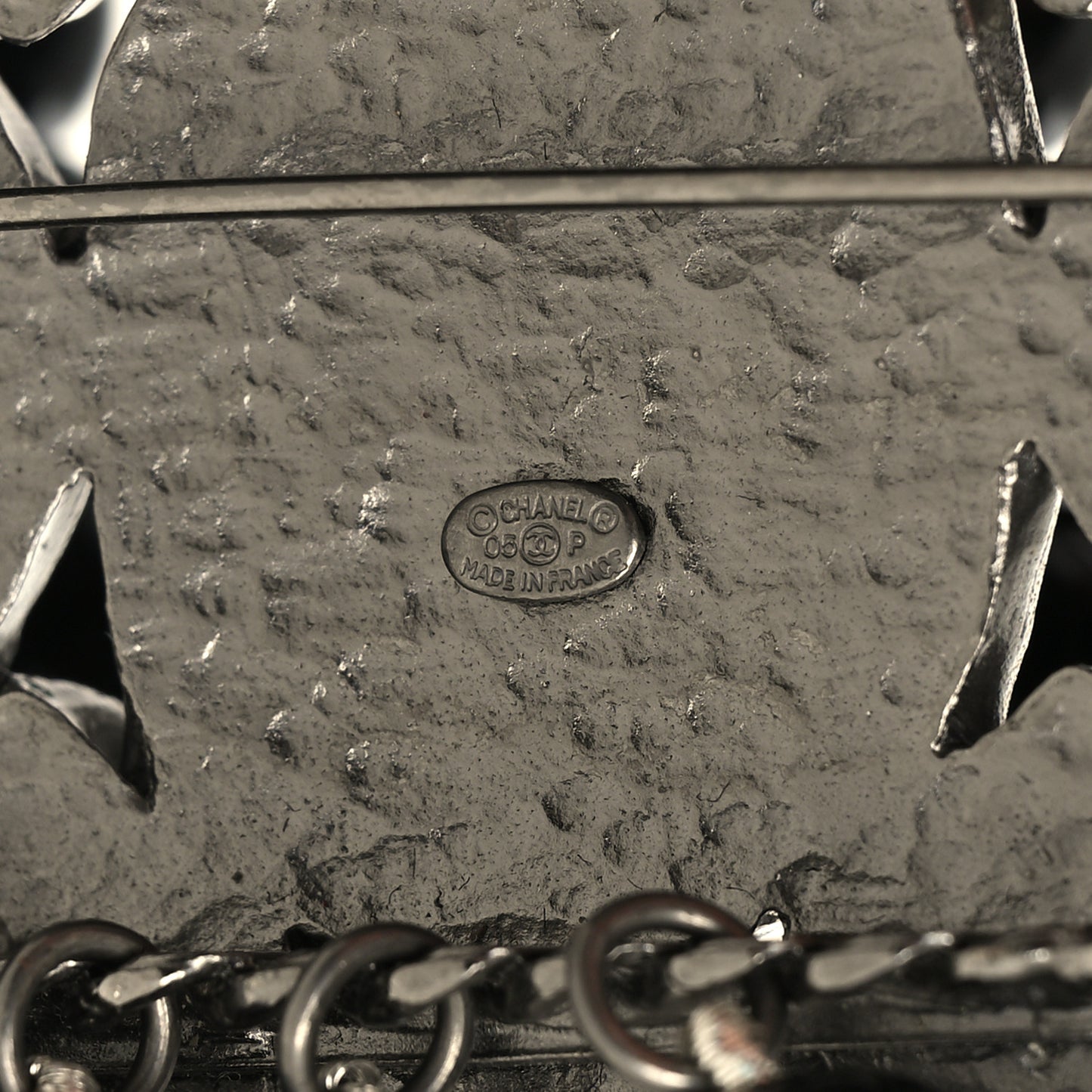 Gripoix Beaded Multi Strand Belt Ruthenium Black
