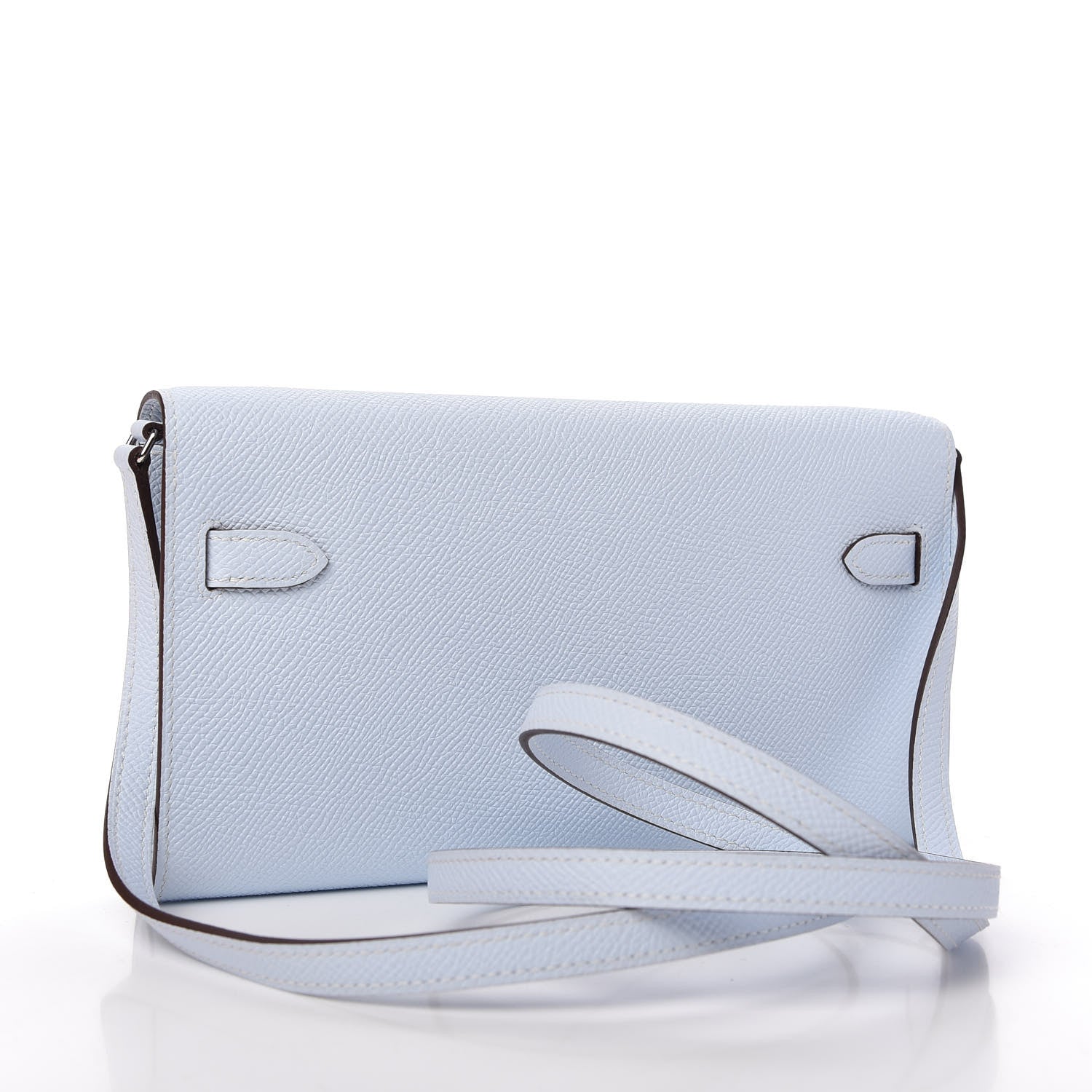 Hermes Epsom Kelly Wallet To Go Bleu Brume 3 of 10
