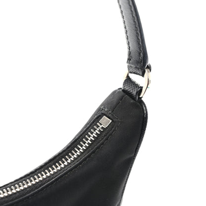 Prada Tessuto Nylon Saffiano Mini Re-Edition 2005 Bag Black 11 of 11